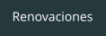 Renovaciones